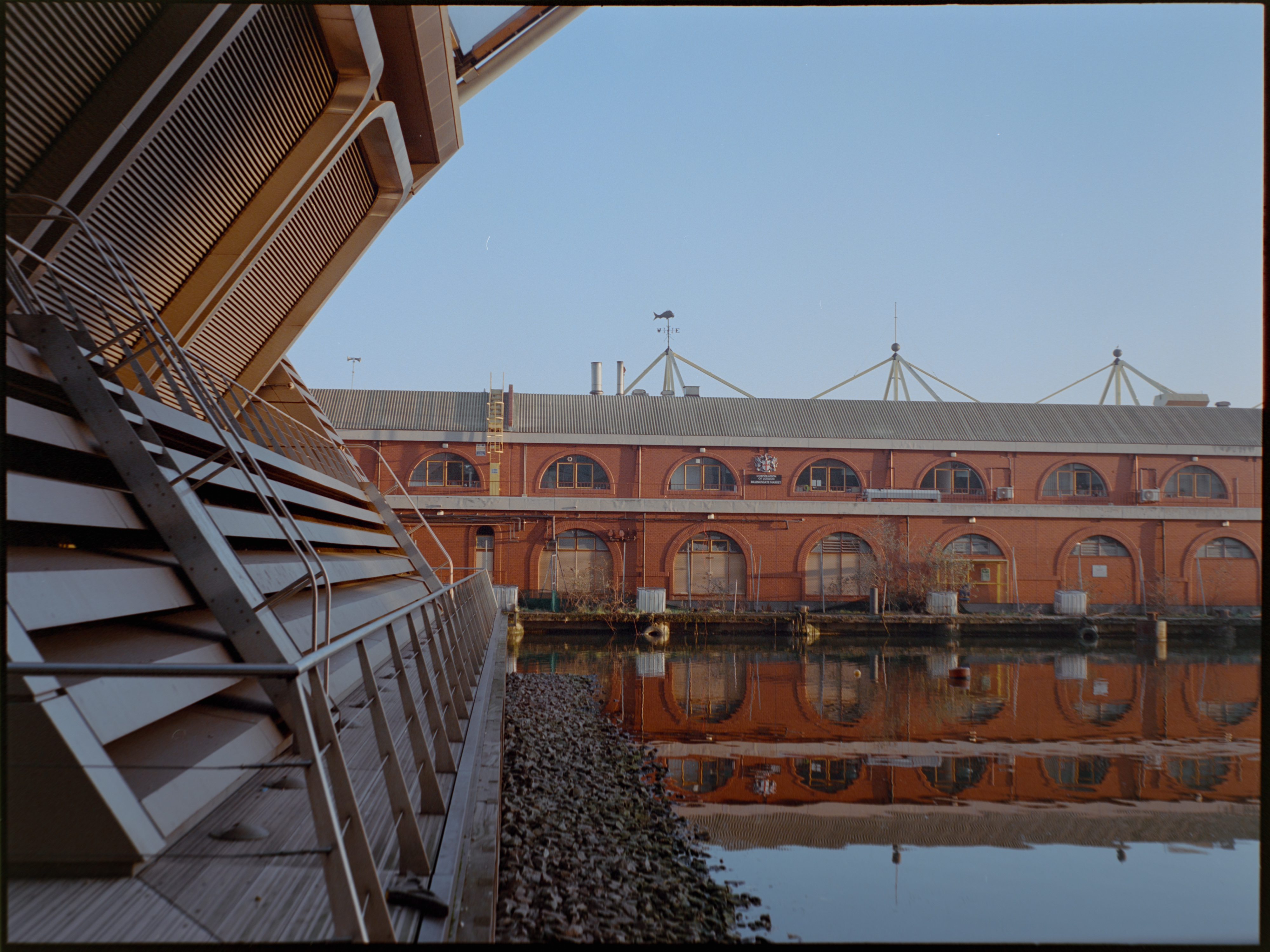 Canary Wharf on the Fujifilm GA645S — Kodak Portra 160 medium format film photography