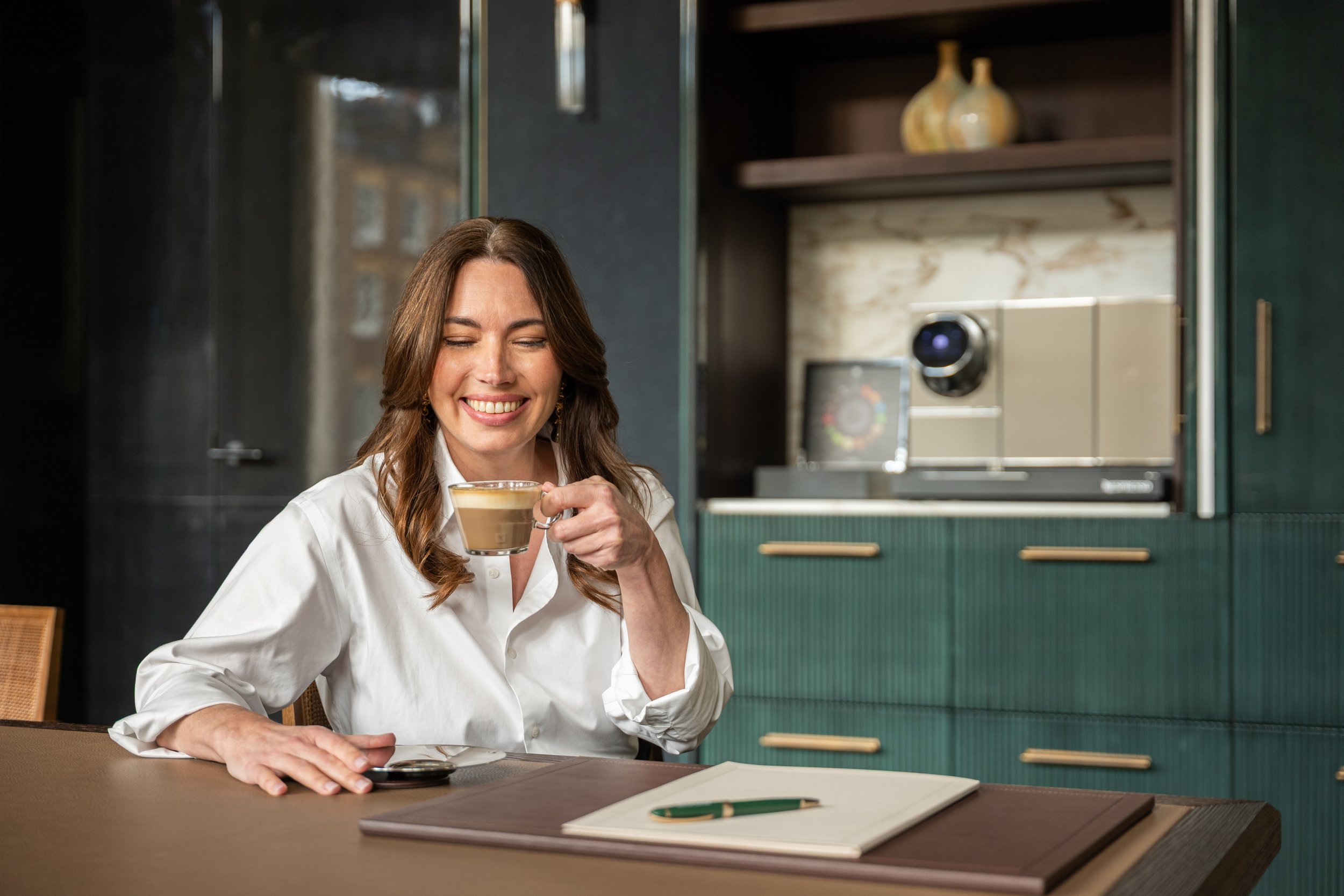 nespresso luxury hotel coffee brand commercial photographer london