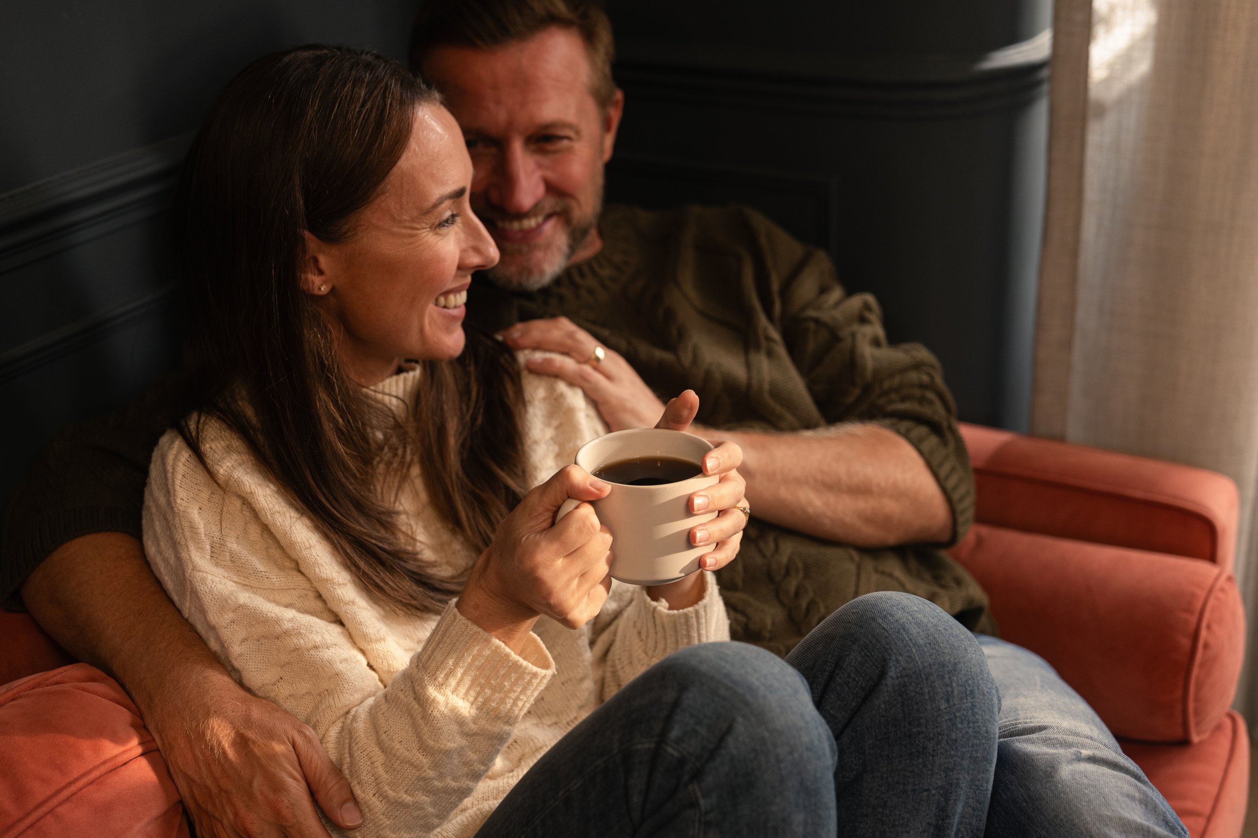 pact coffee couple home lifestyle commercial photographer london
