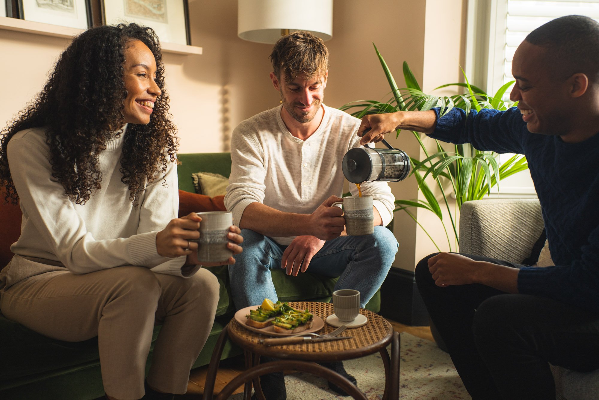 pact coffee couple lifestyle commercial photographer london