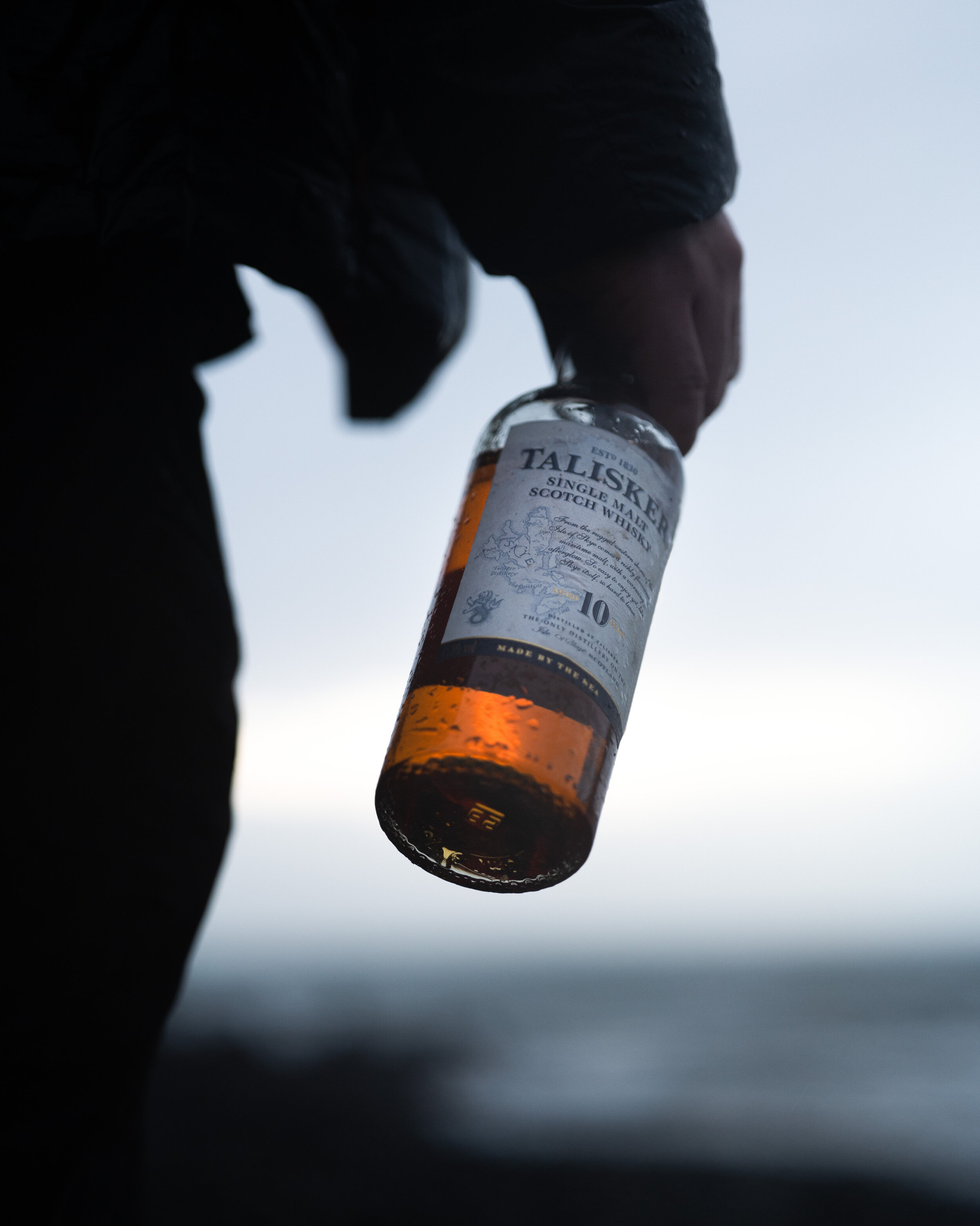 talisker scotch whisky outdoor lifestyle commercial photographer london