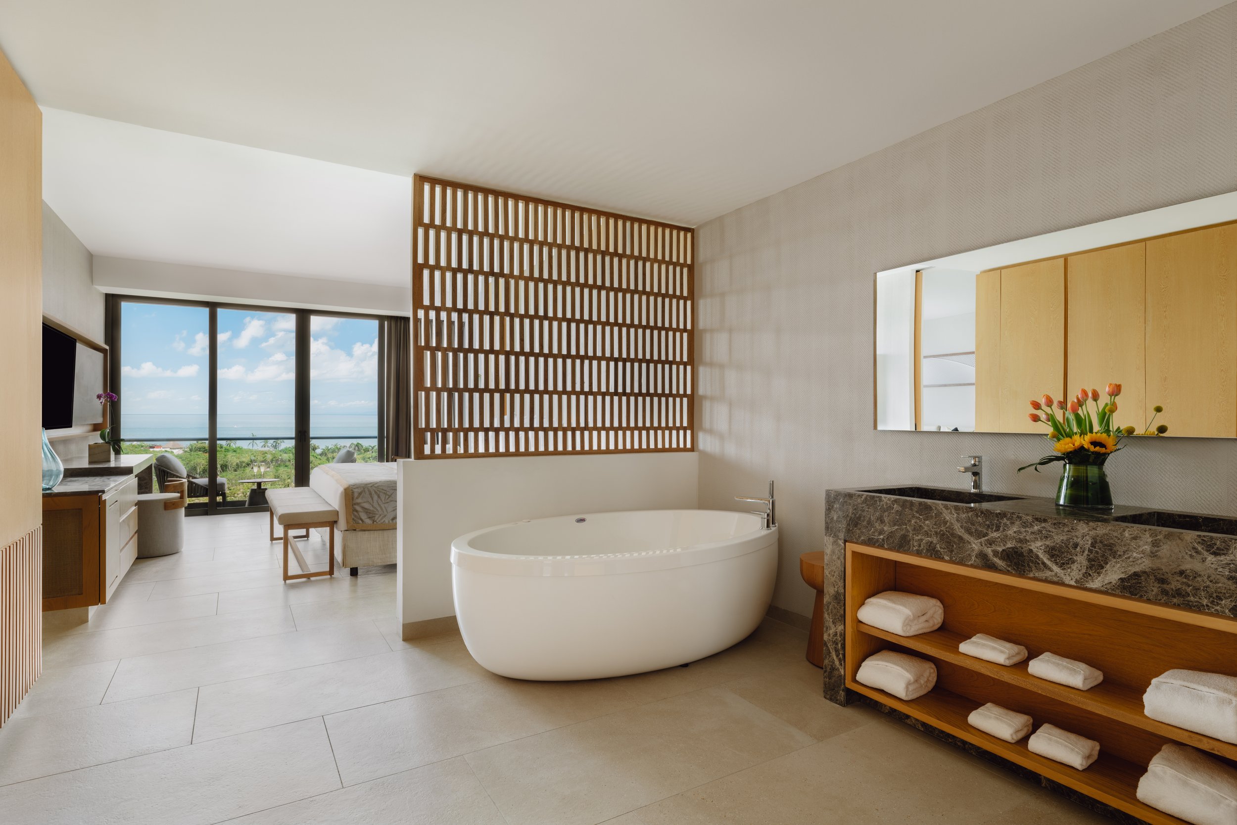 Interior photography — Dreams Bahia Mita resort room by David McConaghy