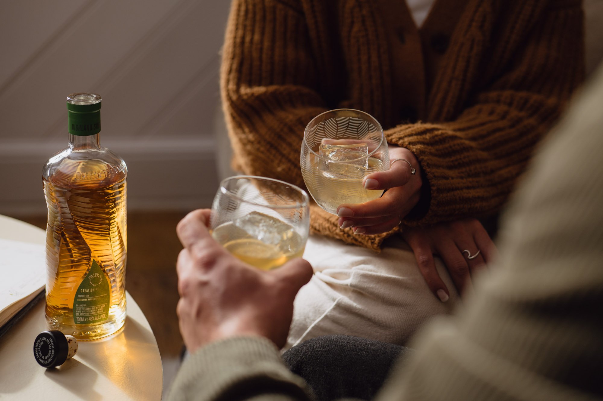 Cu Bocan Creation 5 whisky bottle product photography