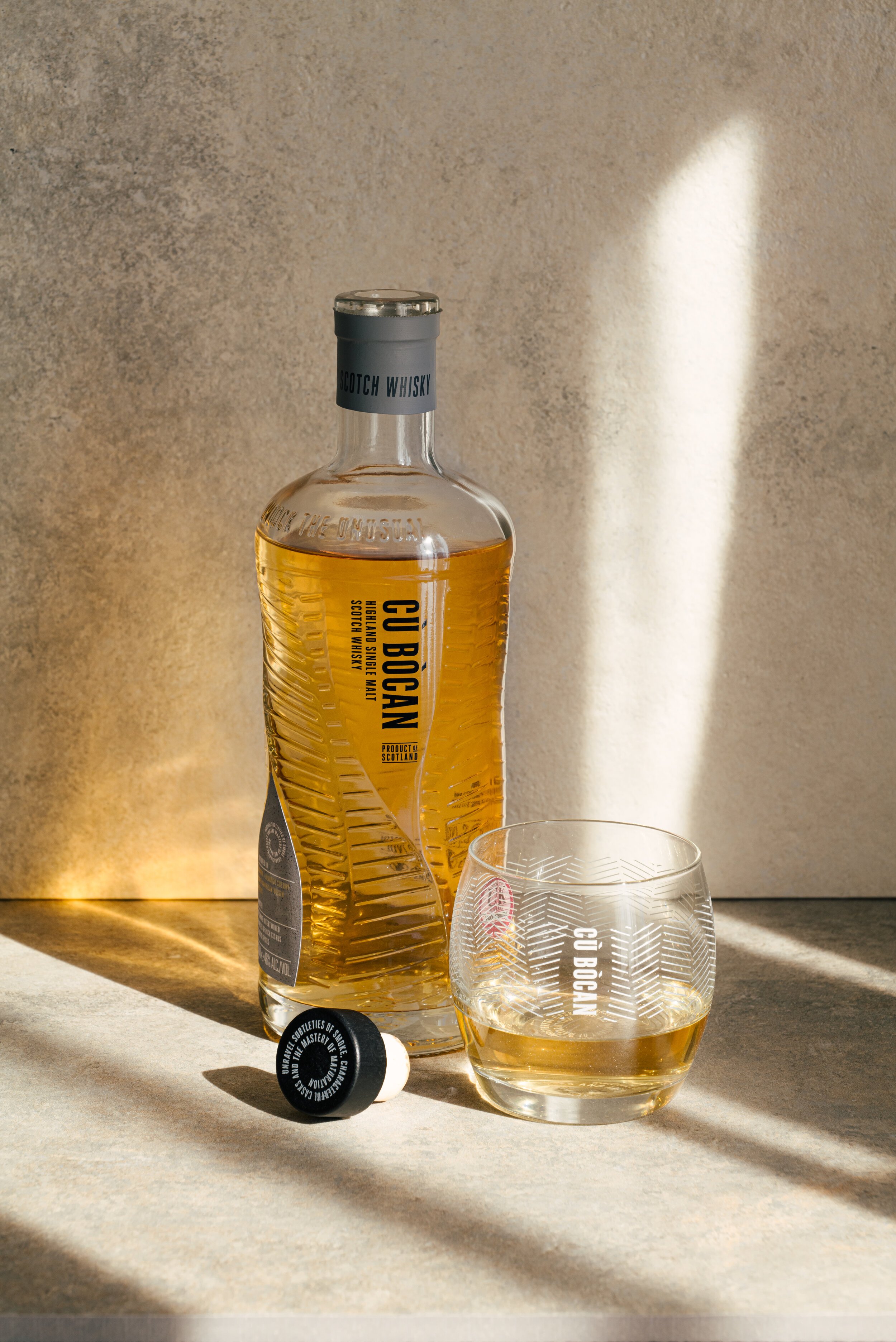 CuBocan highland whisky bottle product photographer London