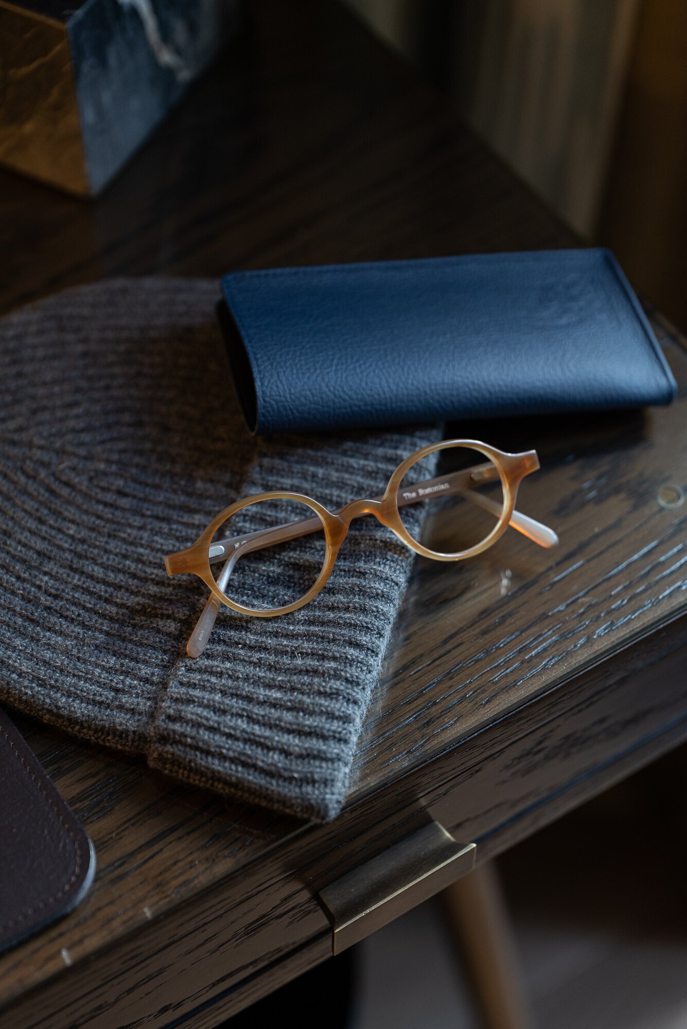 EB Meyrowitz designer eyewear shot at Browns London