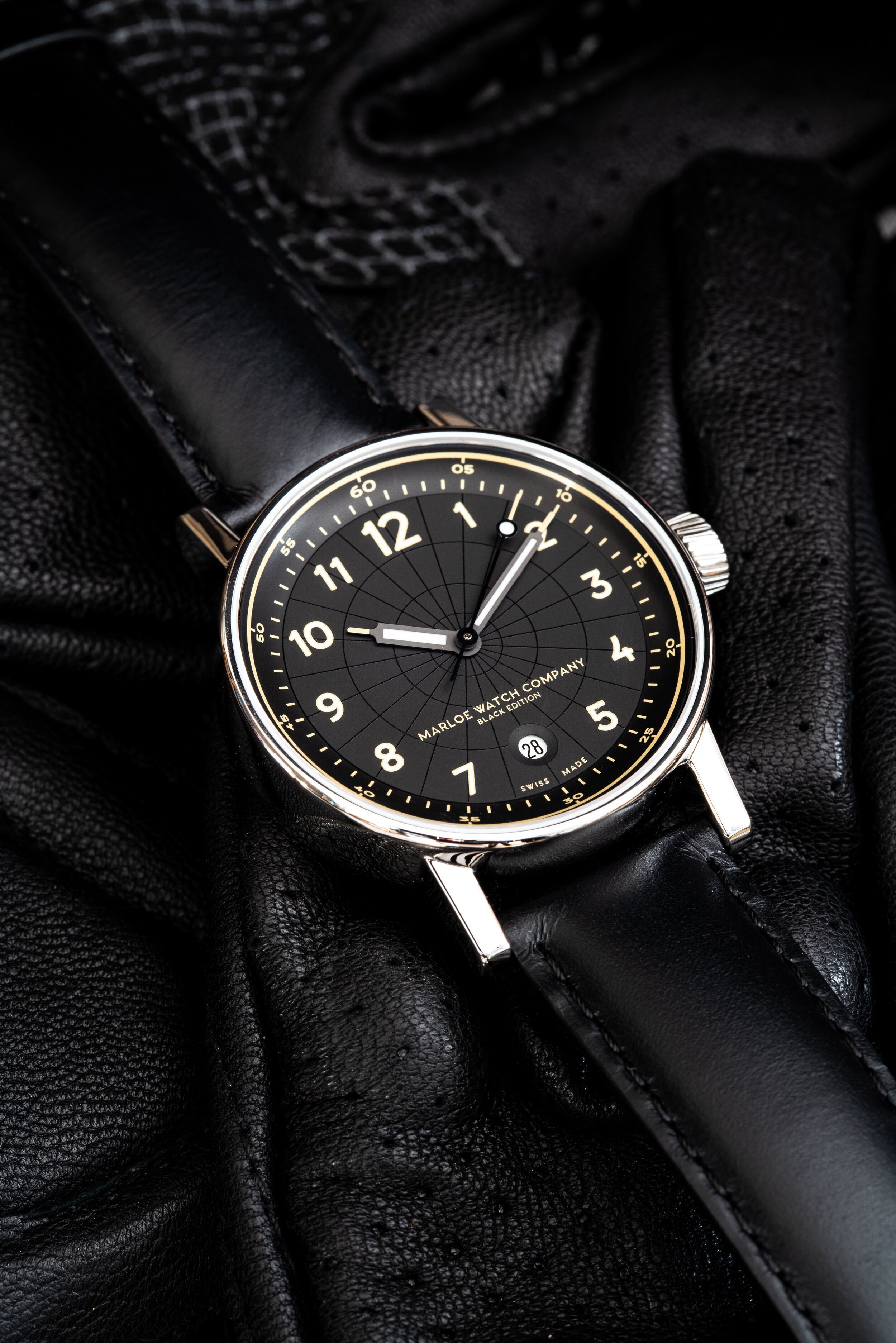 Marloe Haskell watch adventure lifestyle shoot on motorbike