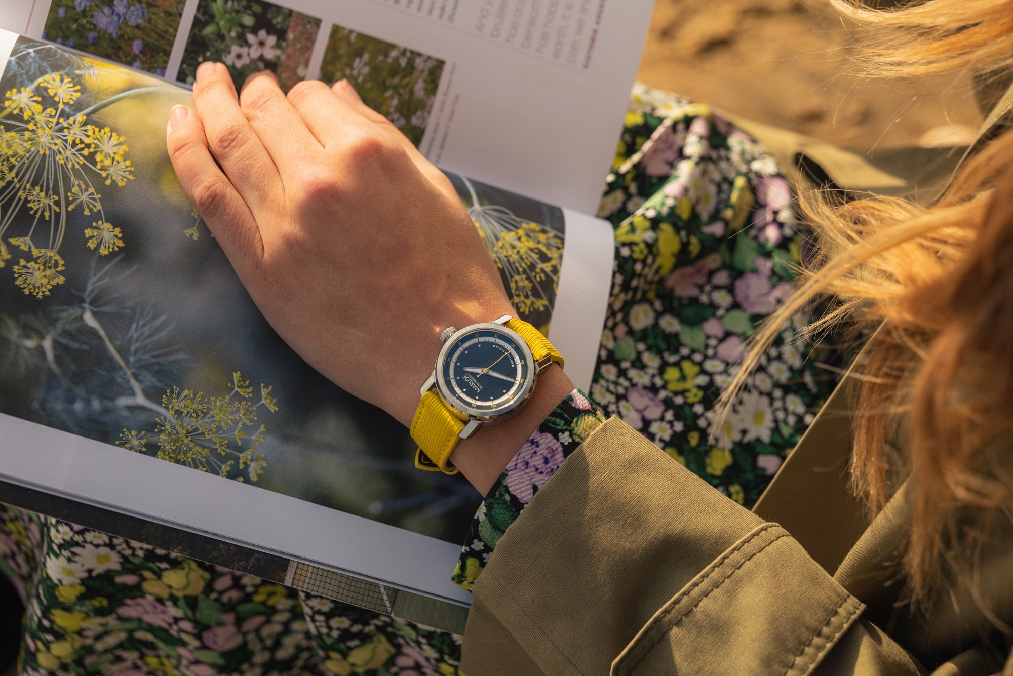 Marloe Tay watch lifestyle photography on the River Tay