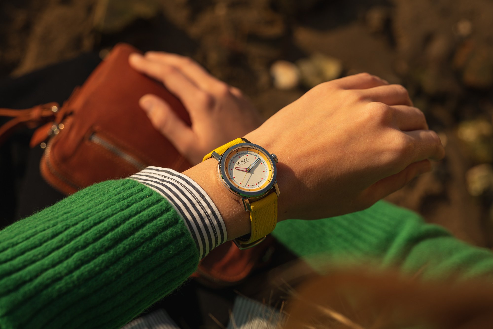 Marloe Watch Co Tay river lifestyle product photography