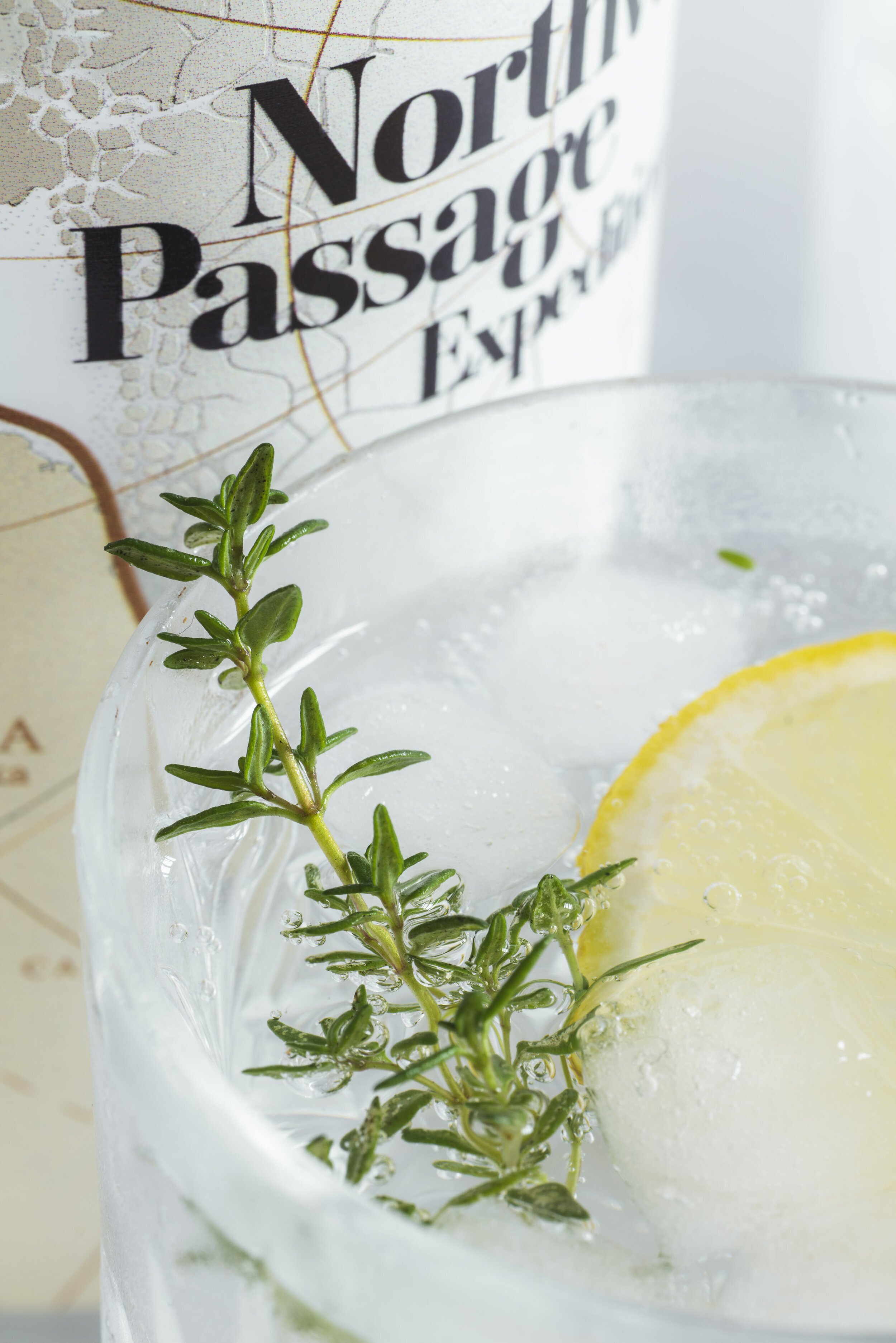 Northwest Passage Gin lifestyle product photographer London