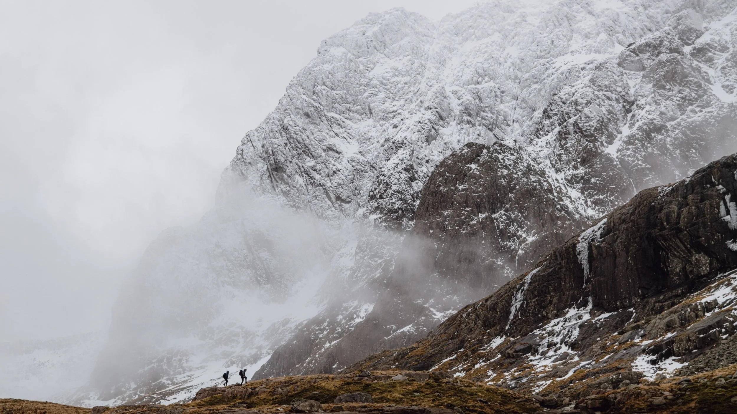 Blacks RAB winter hillwalking Scottish Highlands brand campaign