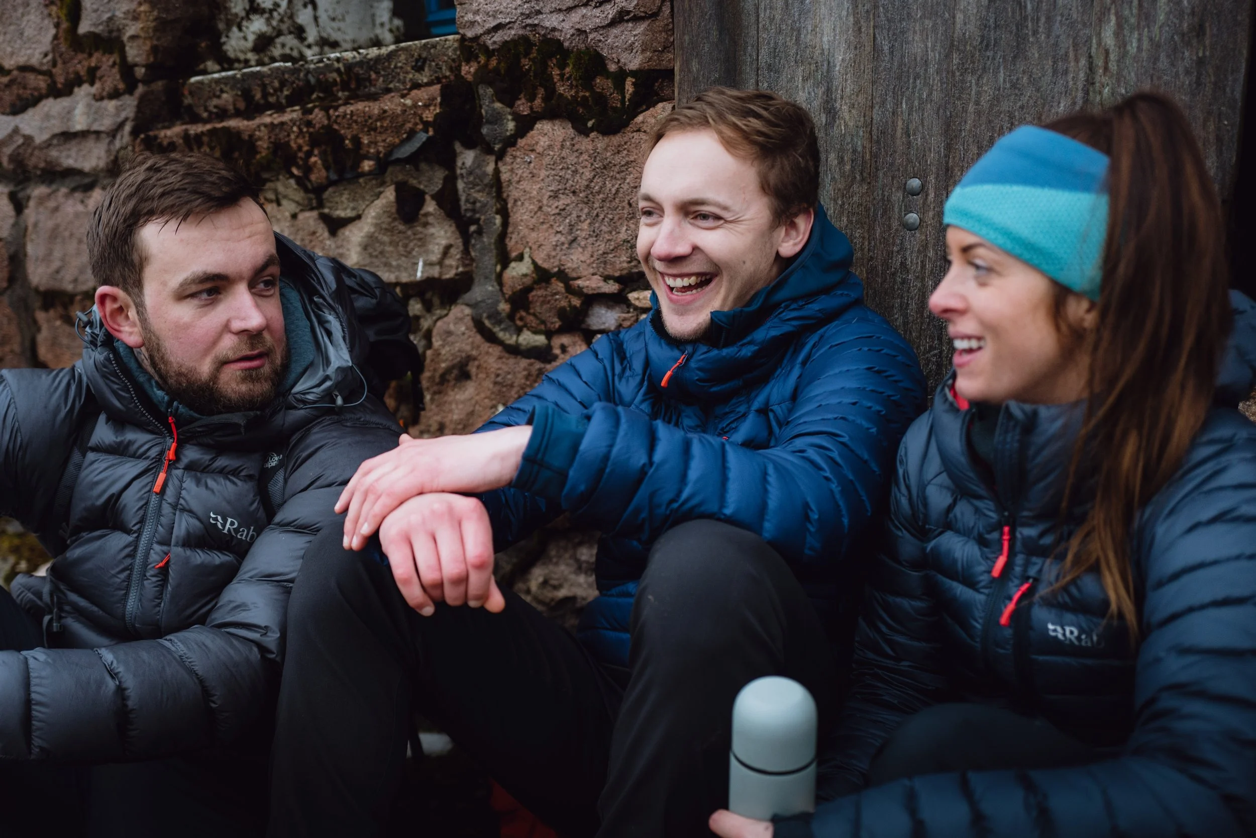 Blacks RAB winter hillwalking Nevis Range outdoor brand campaign photography