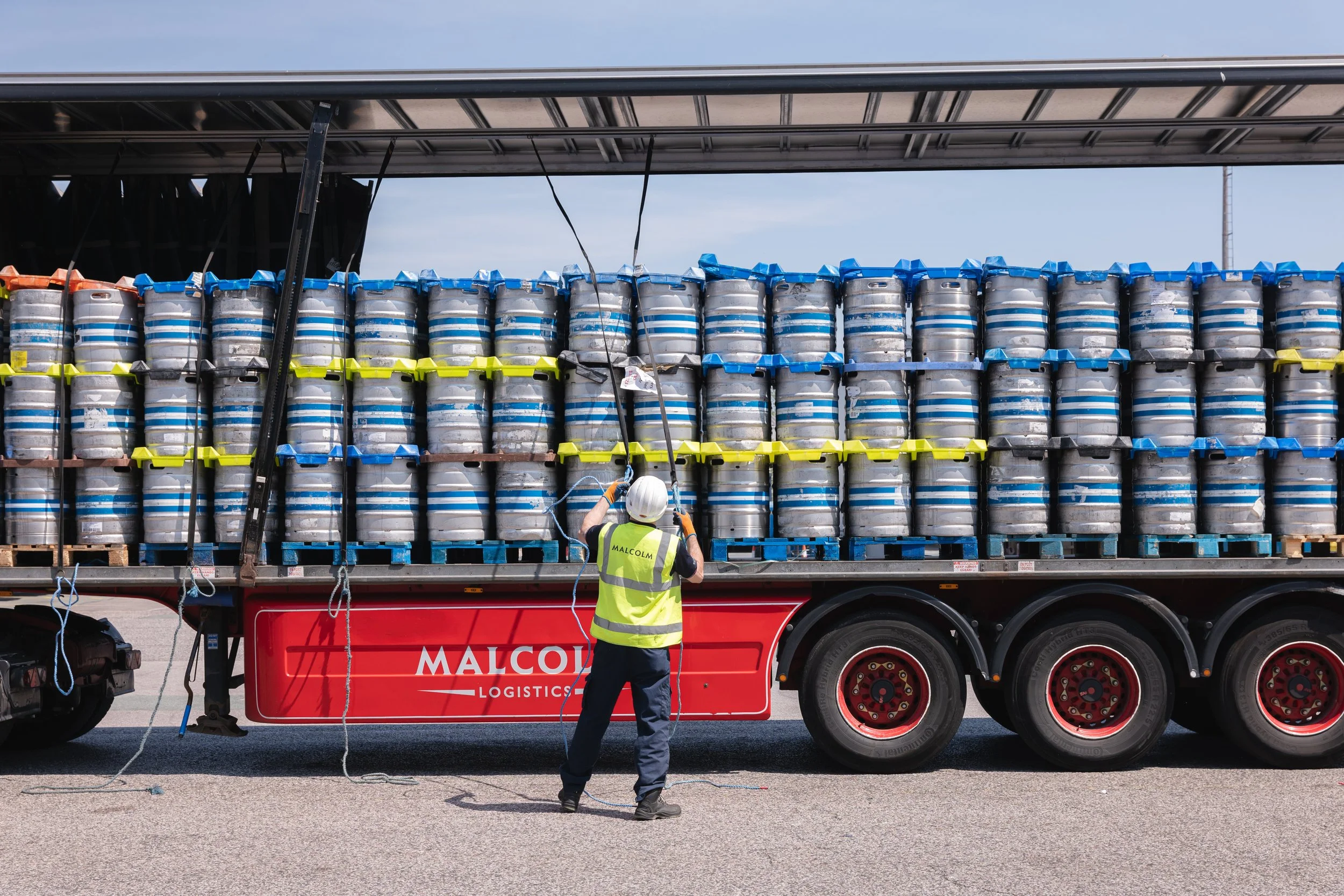 Blink Malcolm Group UK logistics workforce photography