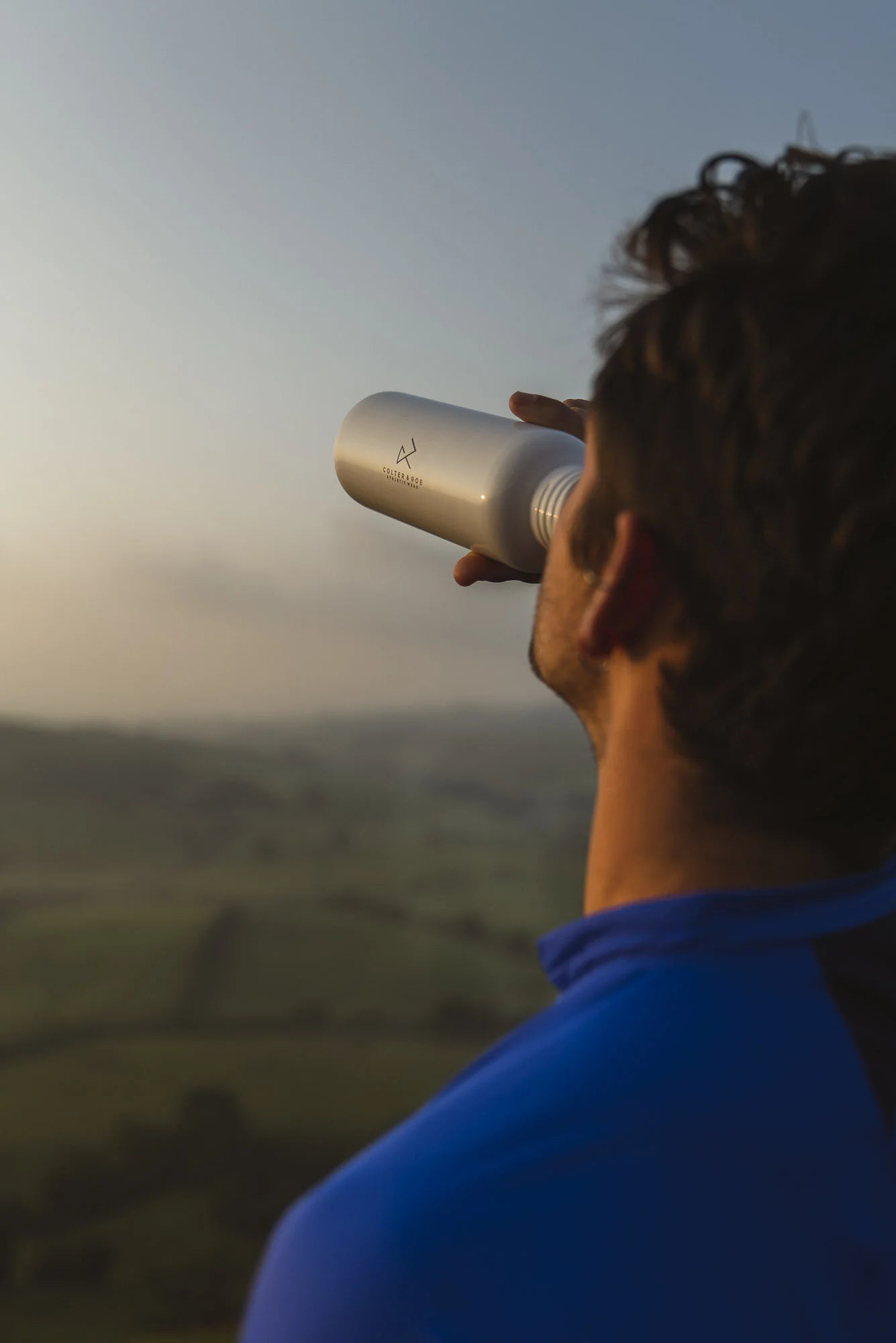 Colter and Roe activewear sunrise Peak District lifestyle campaign