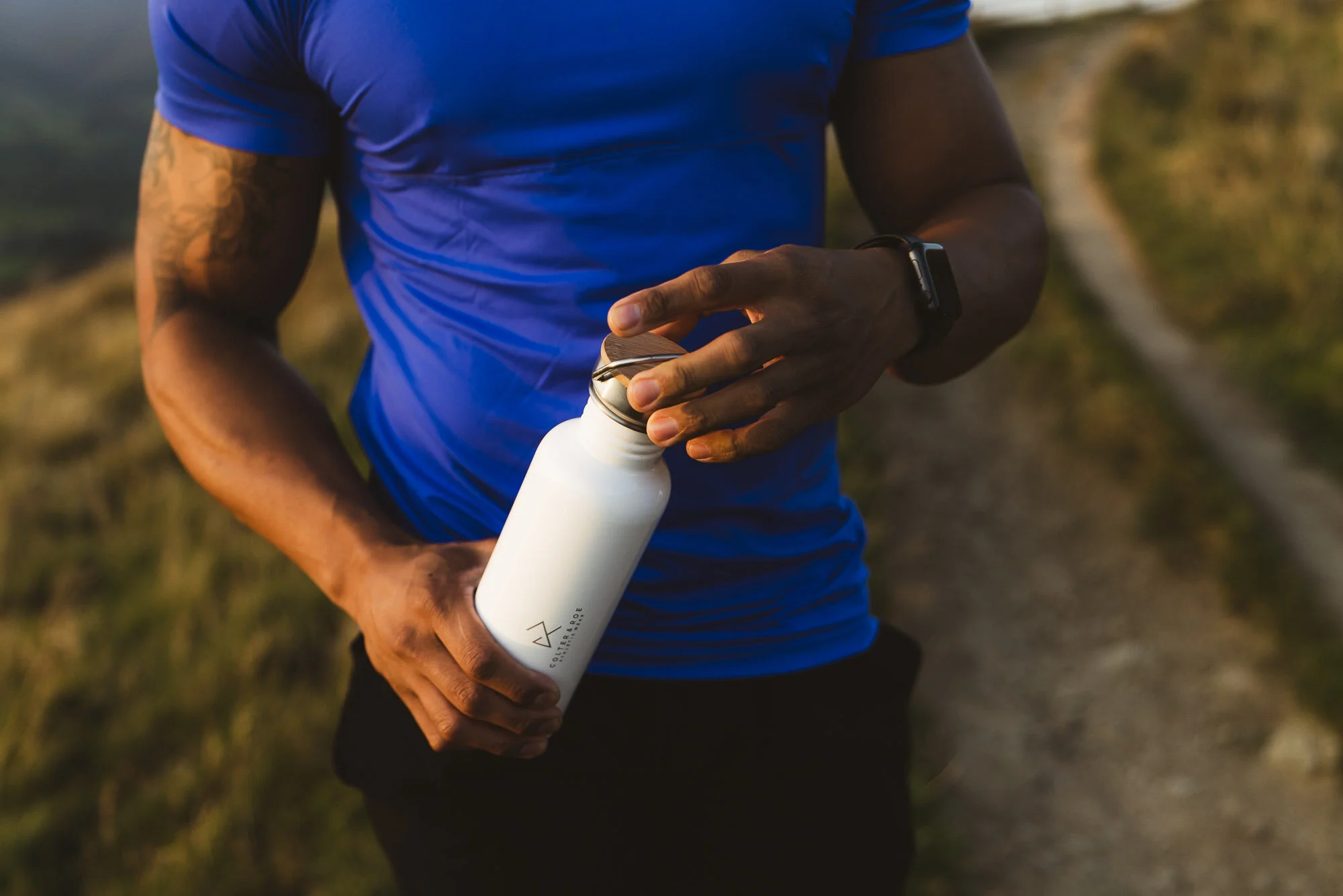 Colter and Roe activewear sunset outdoor brand photography