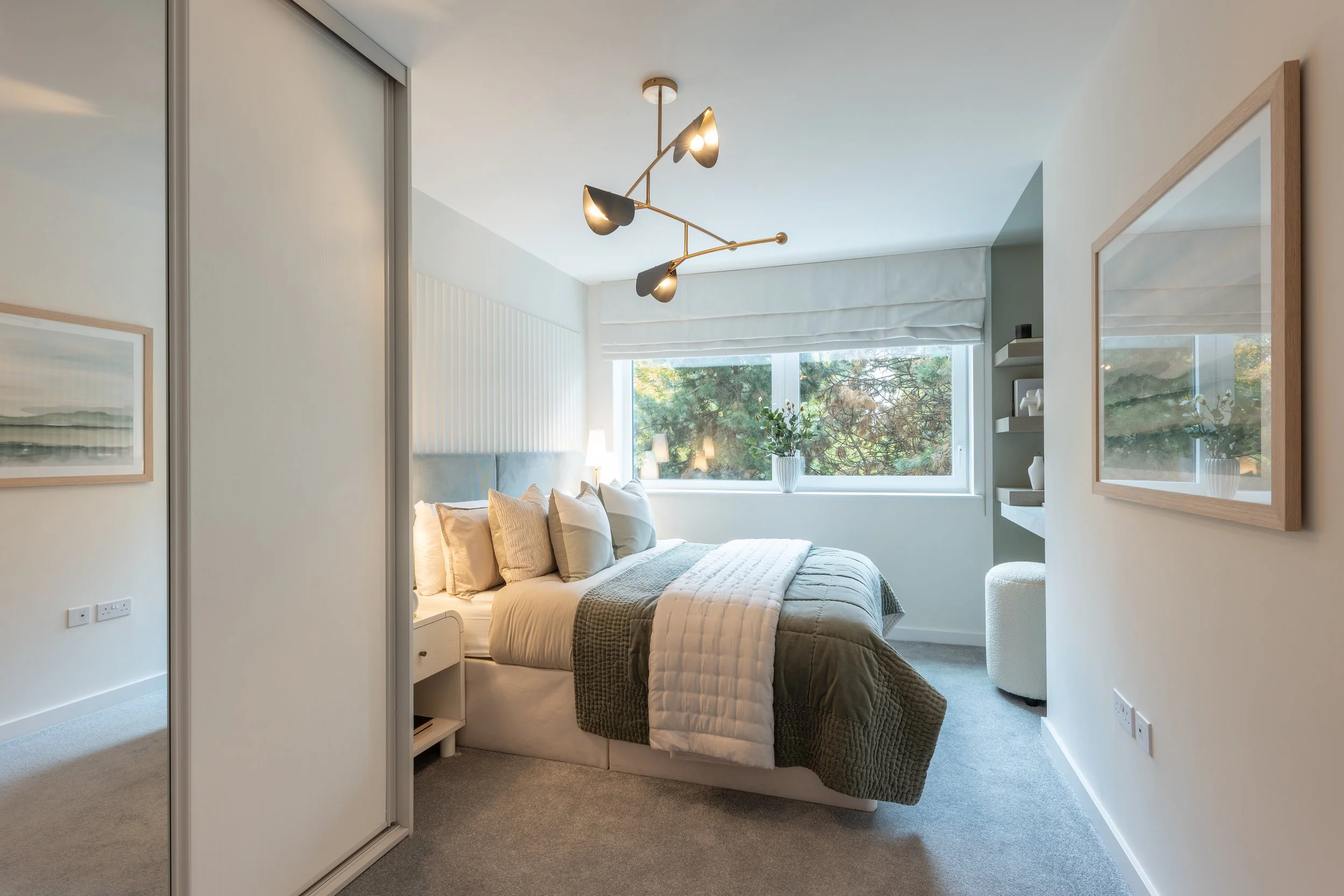 Fairview Homes Southall Grove — communal garden photography London