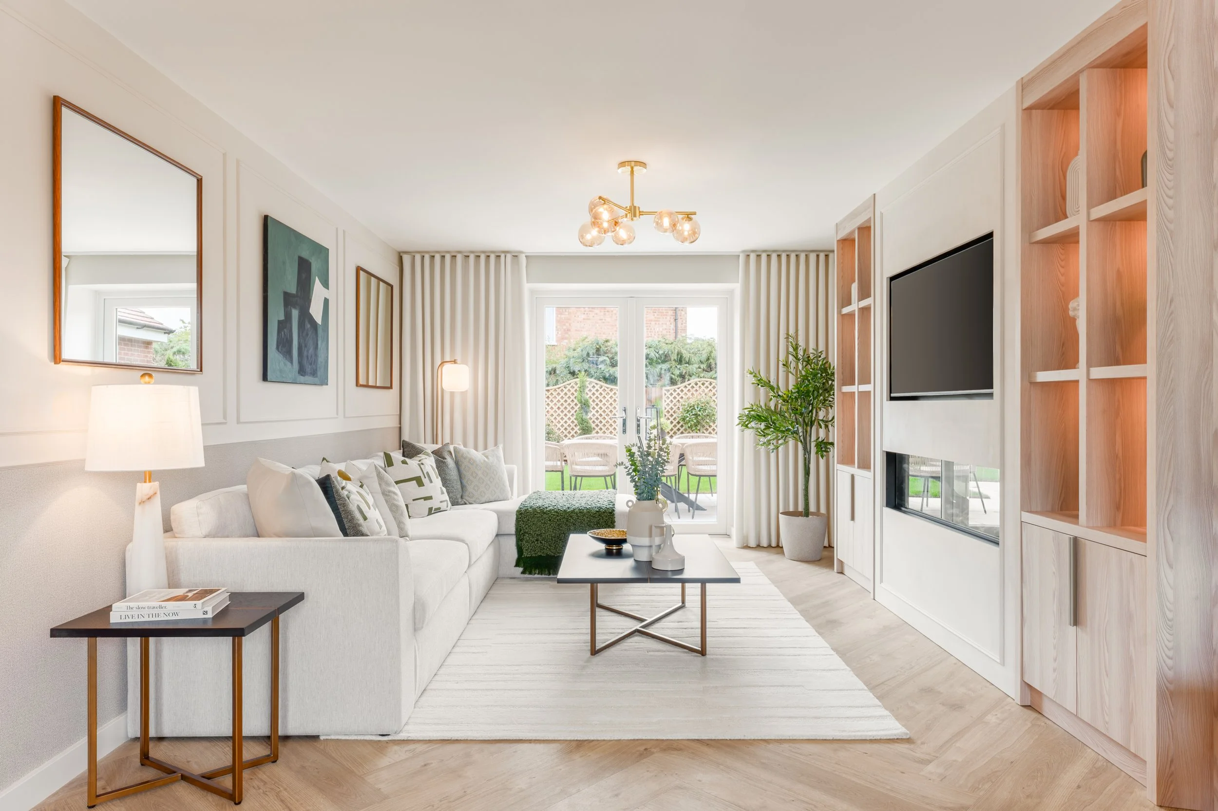 Fairview Homes Wattons — show home entrance photography London