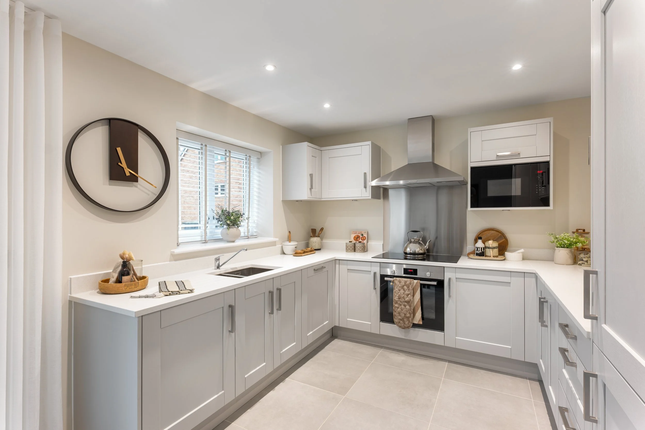 Fairview Homes Wattons — show home detail photography London