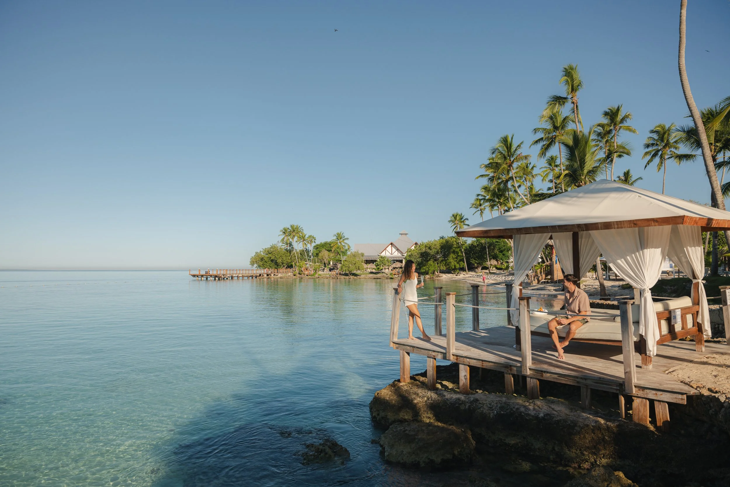 Hilton La Romana Dominican Republic resort beach lifestyle campaign