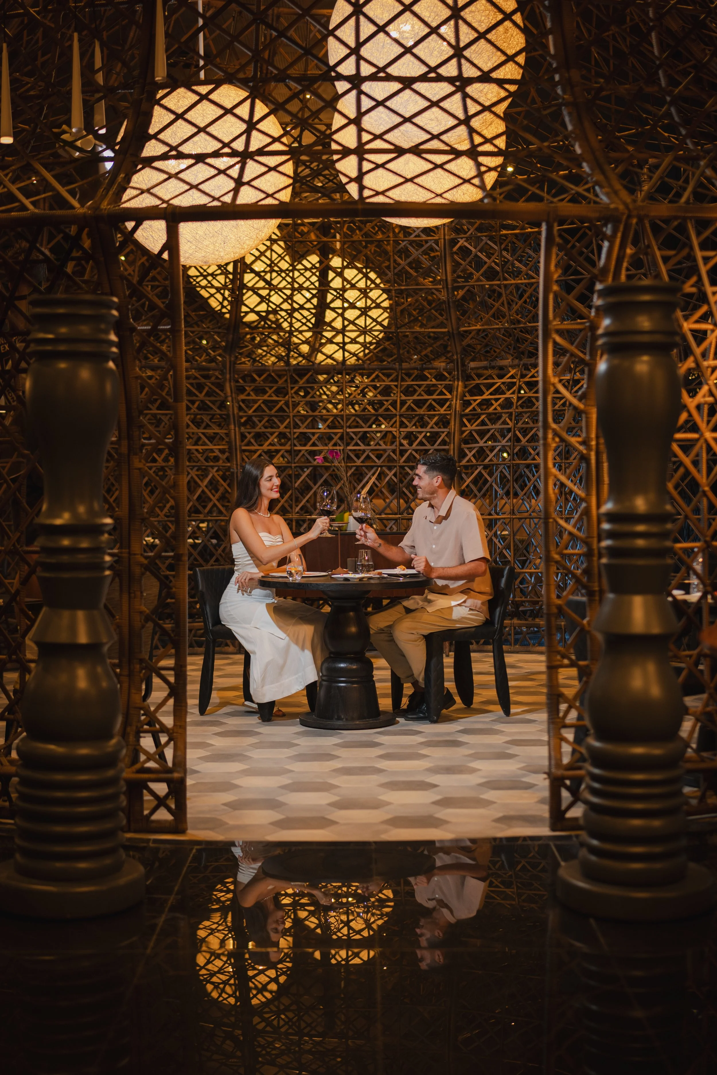 Hyatt Zilara Cap Cana resort poolside lifestyle campaign photography