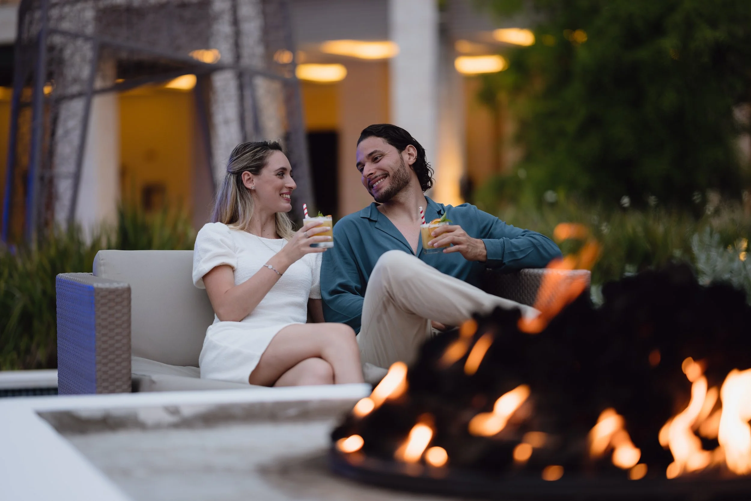 Hyatt Ziva Dominican Republic resort dining terrace photography