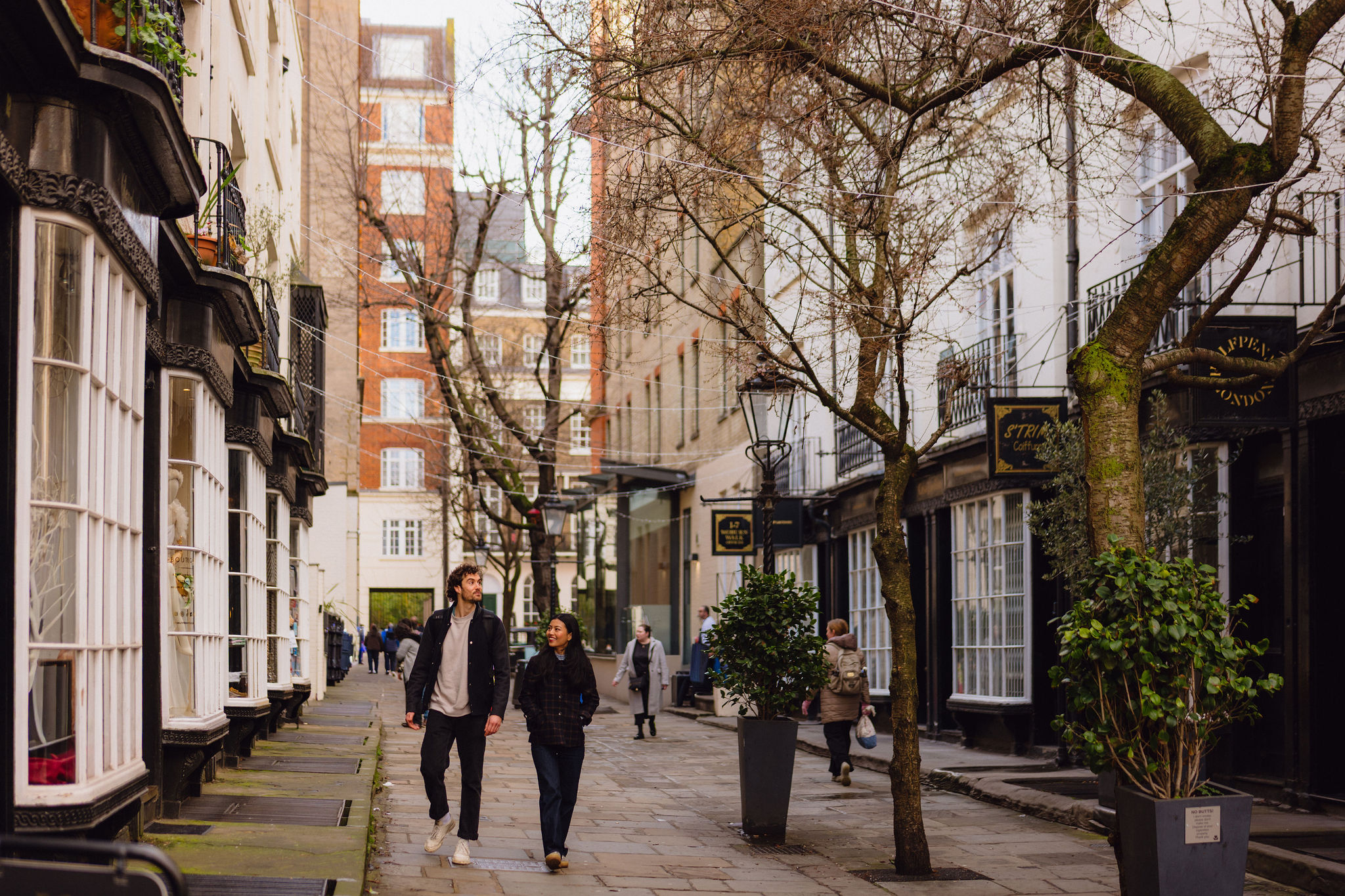 Georgian streets Bloomsbury London, lifestyle photography