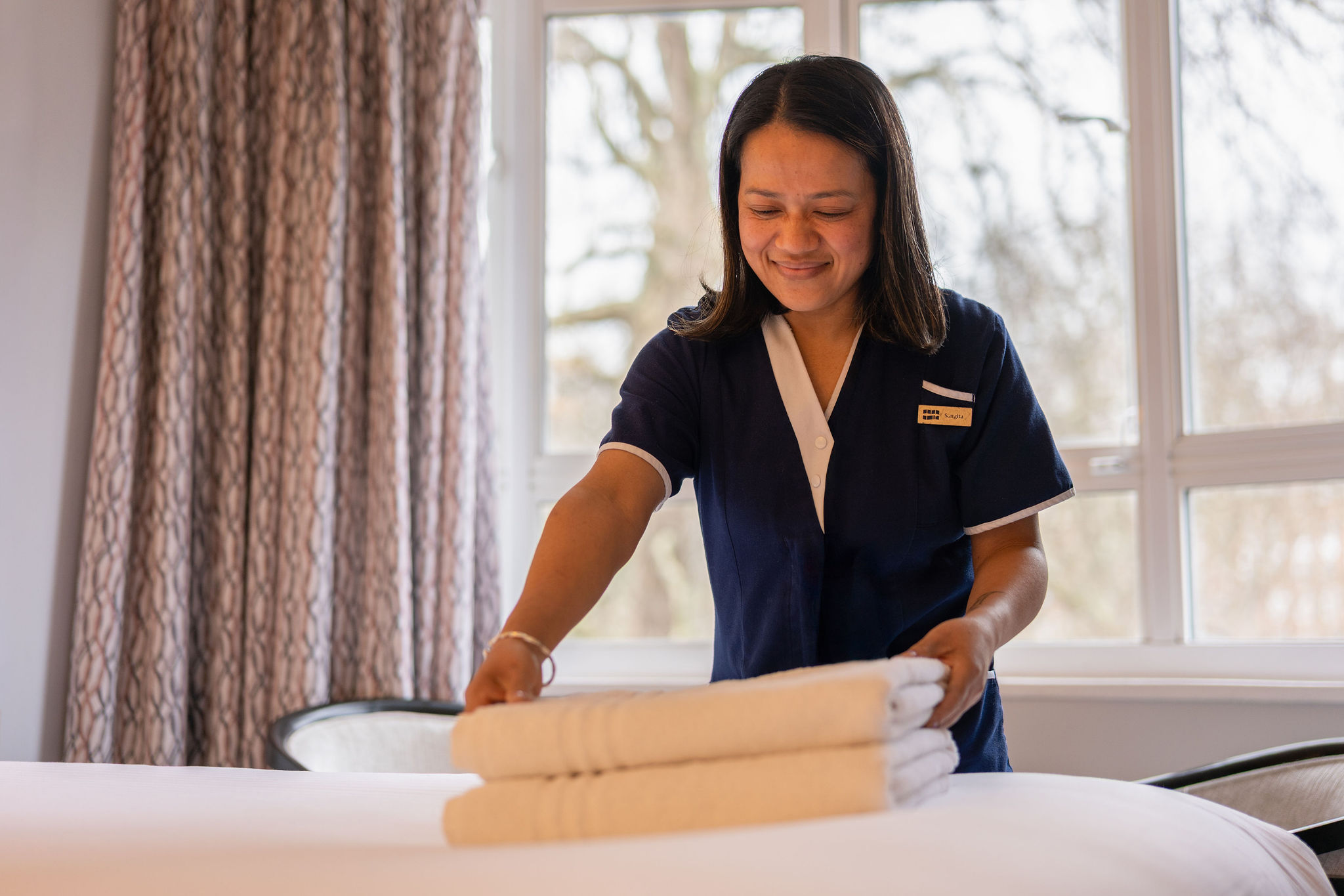 Hotel staff portrait documentary London