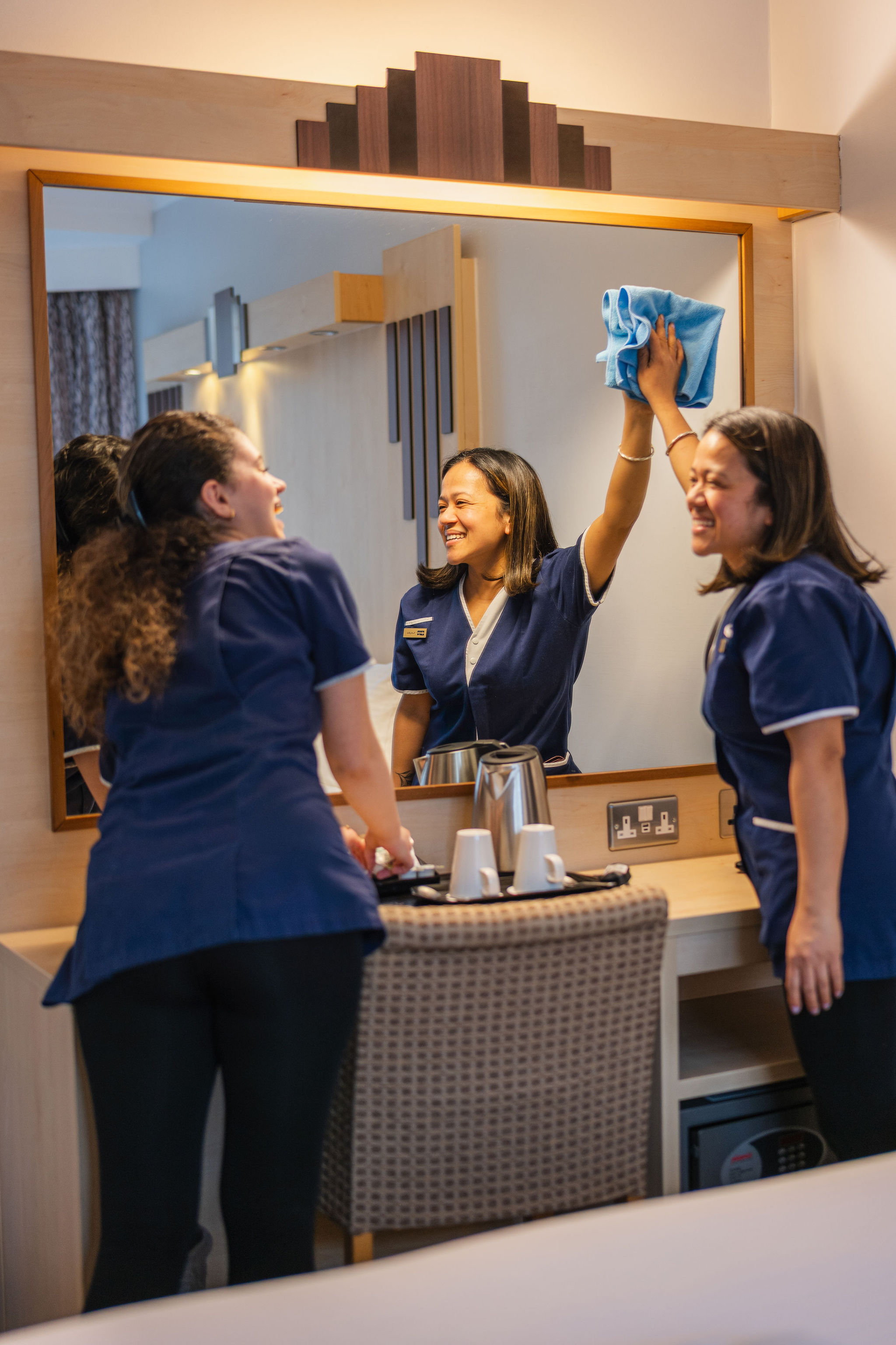 Hotel hospitality staff portrait London