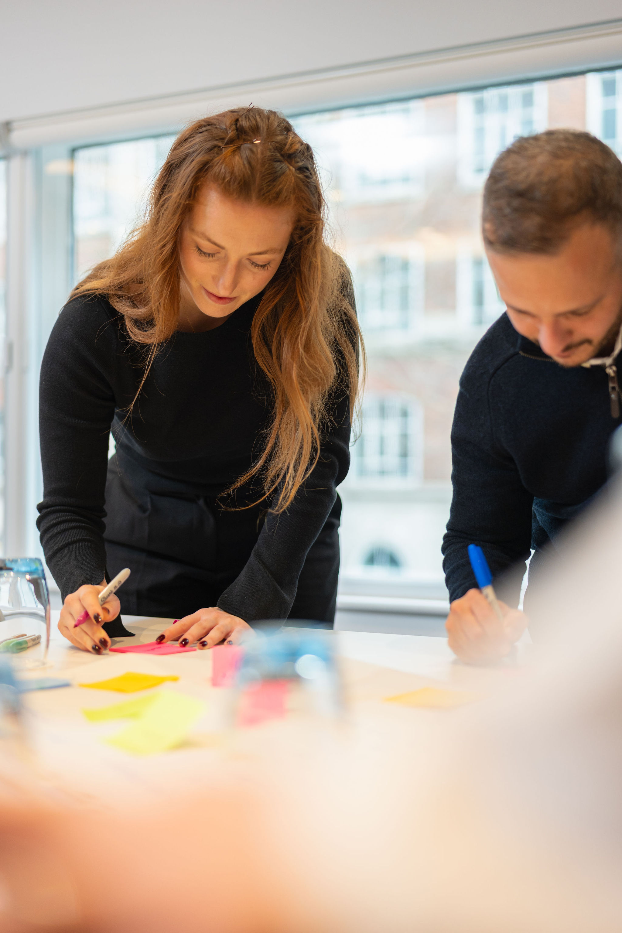 Hotel staff portrait candid workplace London