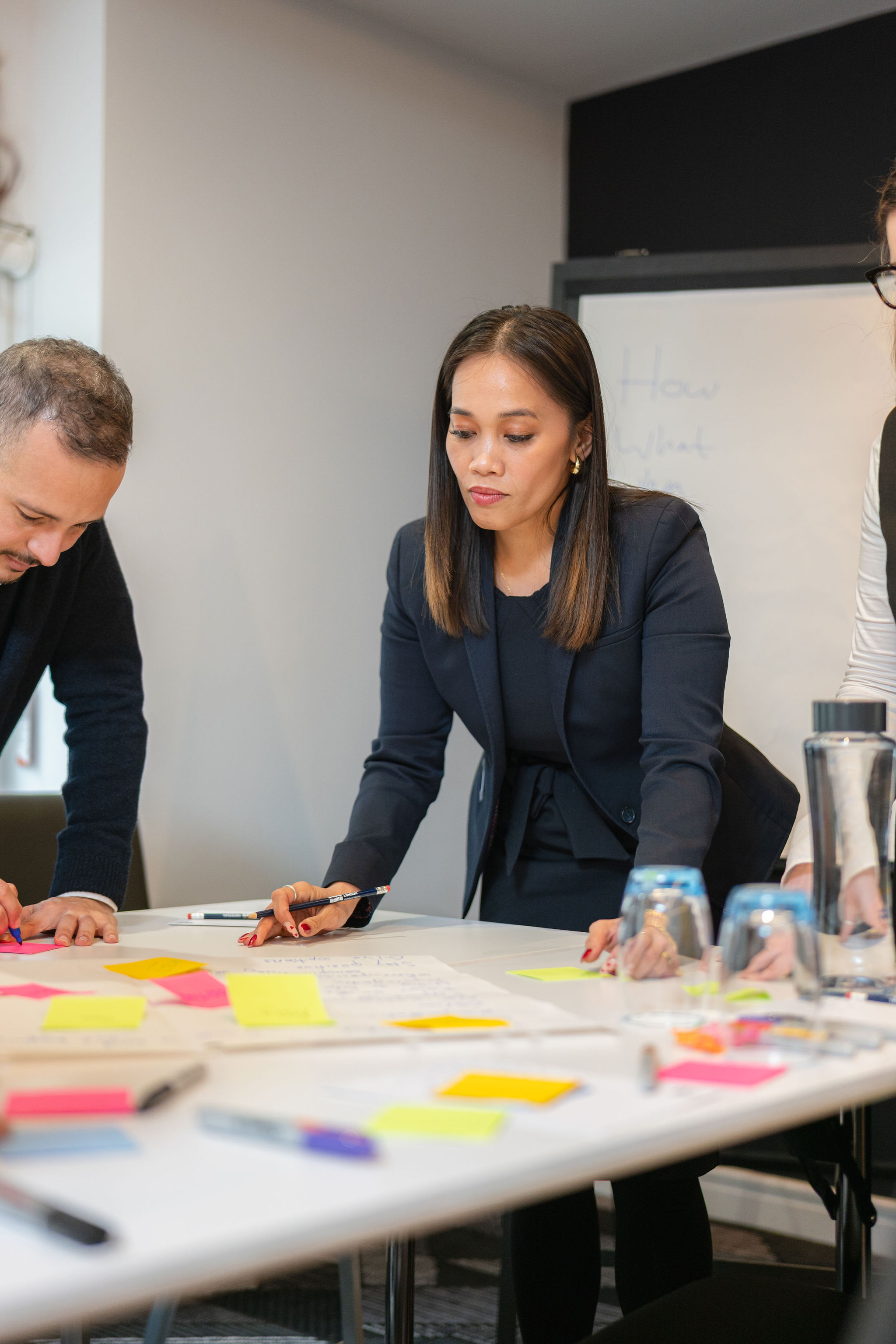 Hotel front of house candid London