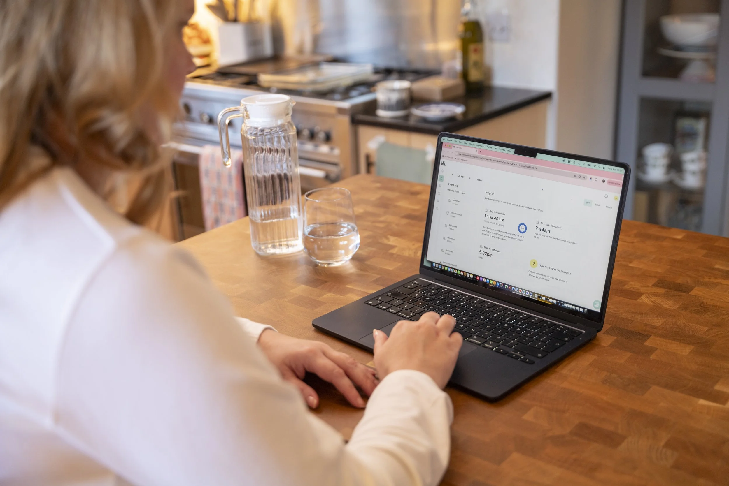 Intelligent Lilli brand photography product-in-use