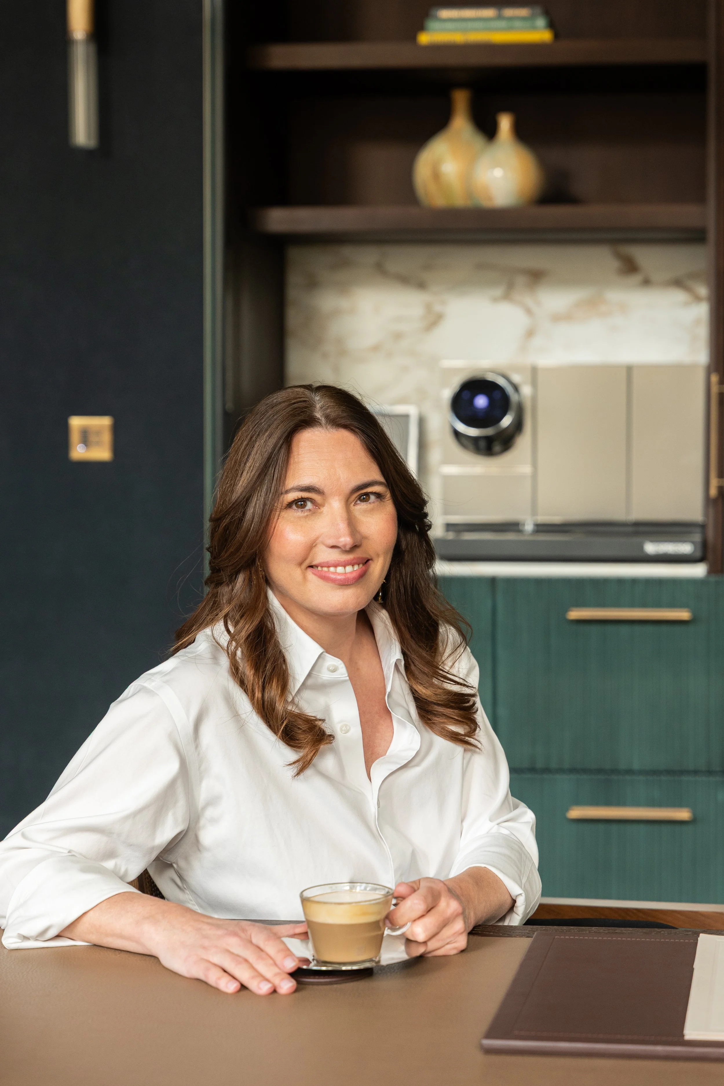 Nespresso luxury hotel lifestyle photography Chancery Rosewood