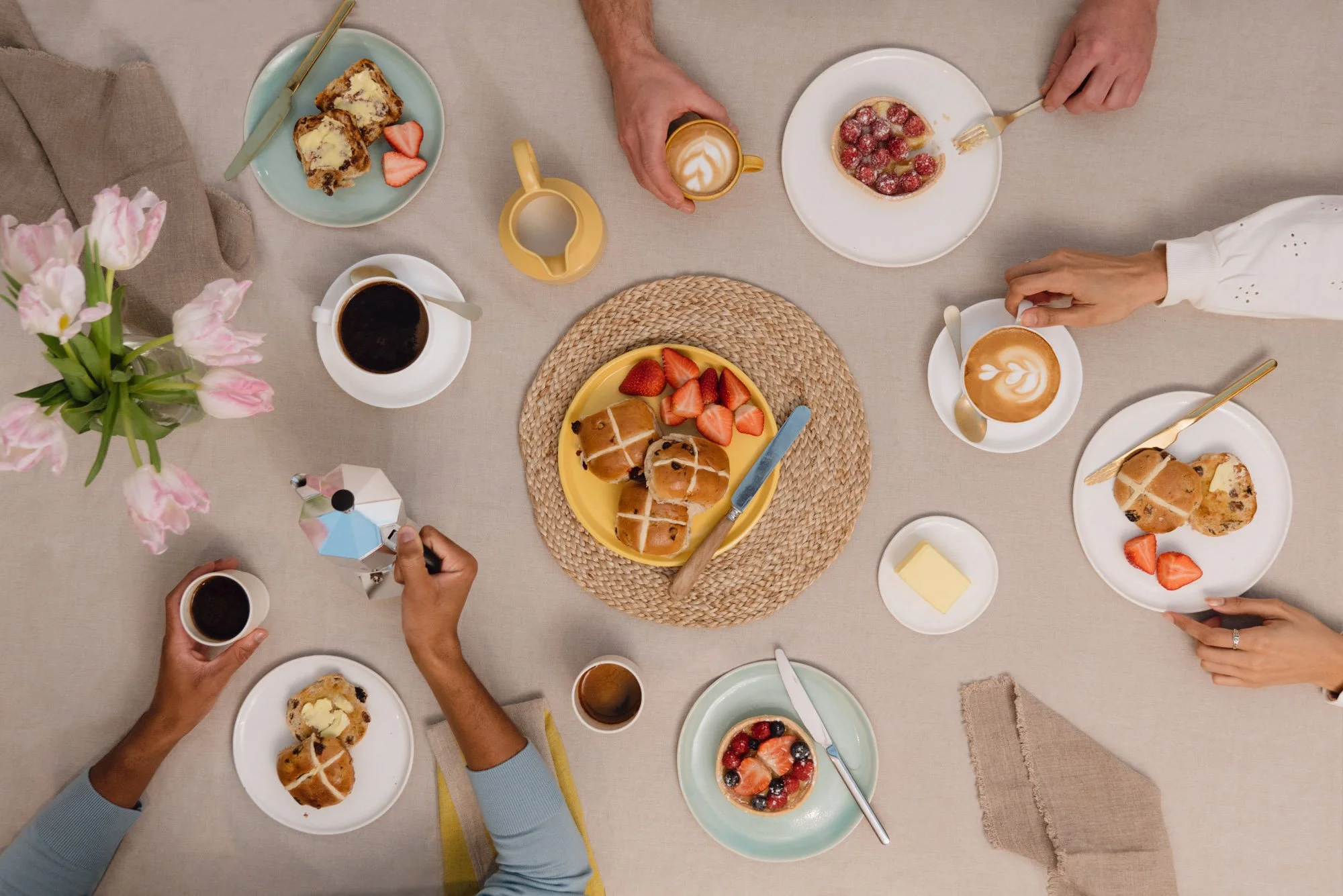 Pact Coffee lifestyle home morning routine photography