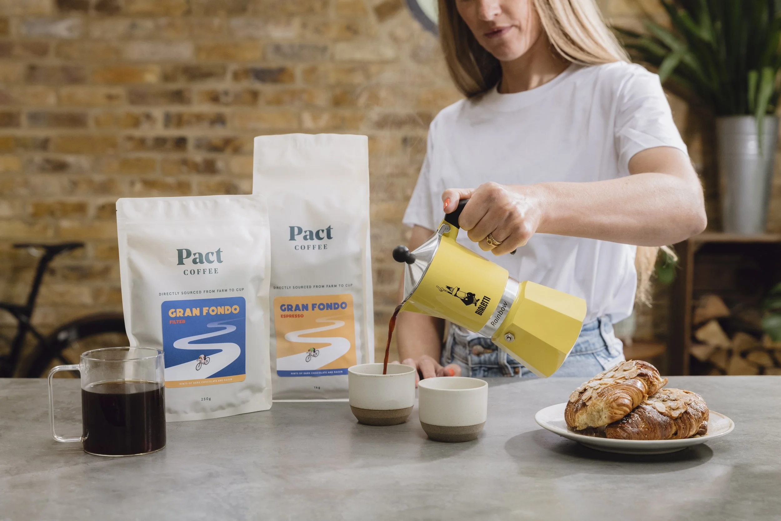 Pact Coffee summer lifestyle brand campaign outdoor commercial photographer London
