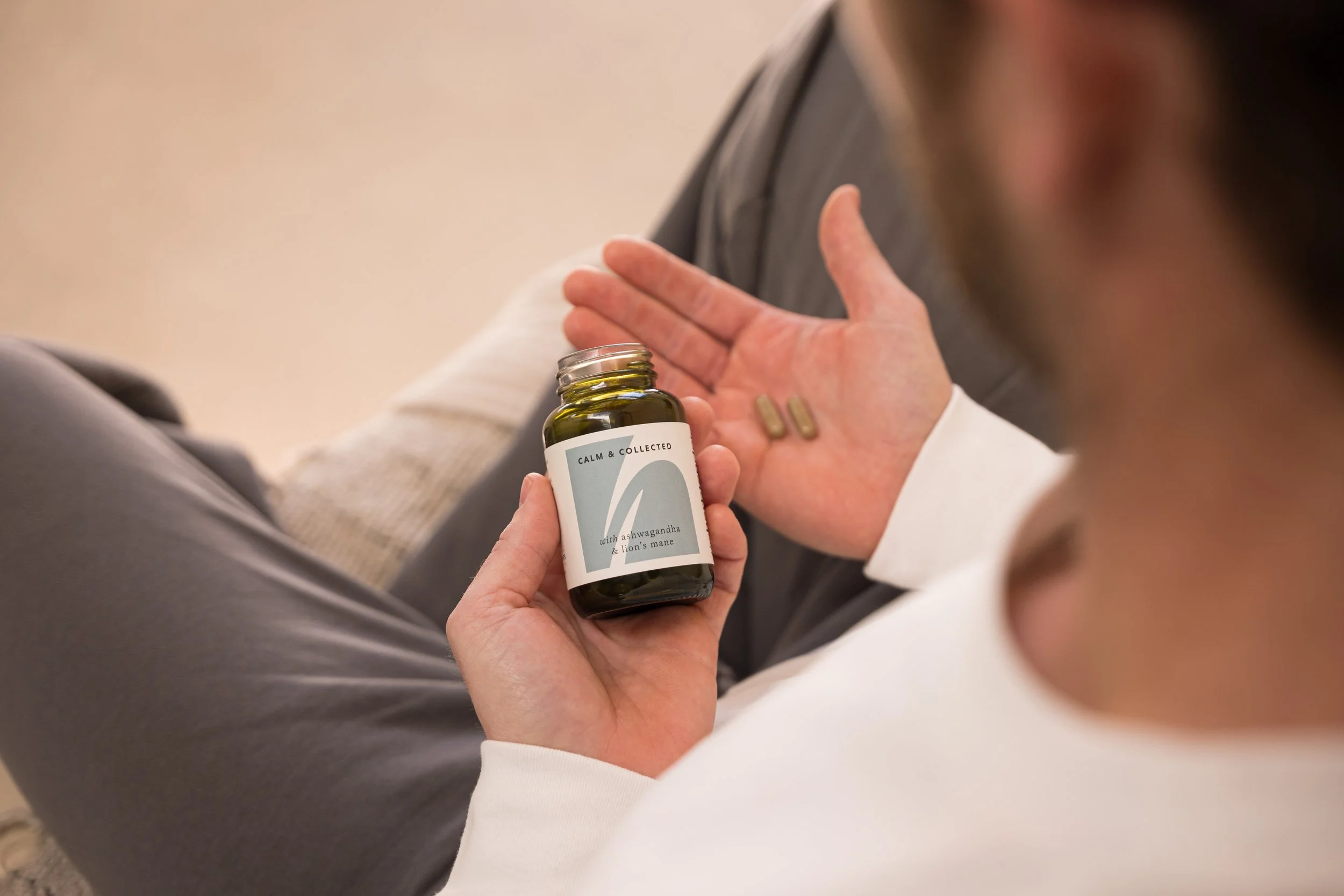 The Herbtender lifestyle — candid moment with tea