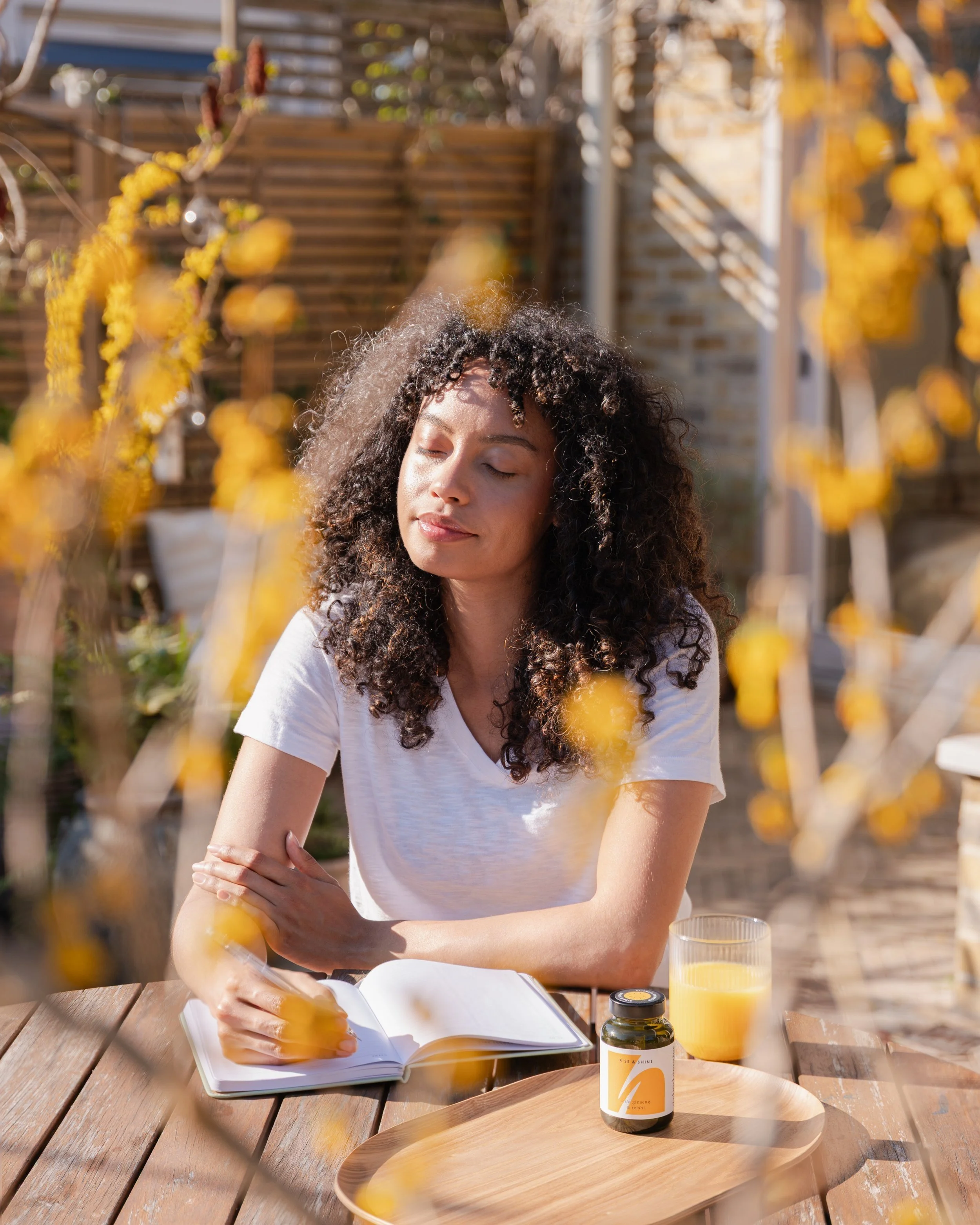 The Herbtender lifestyle photography — botanical tea scene