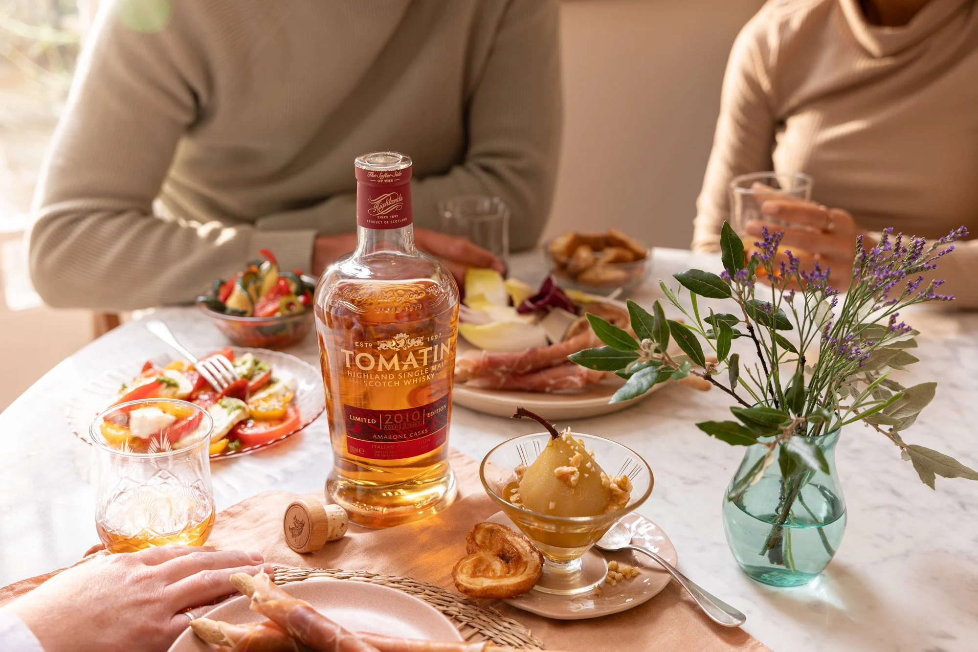 Tomatin Italian Collection whisky product lifestyle photographer London