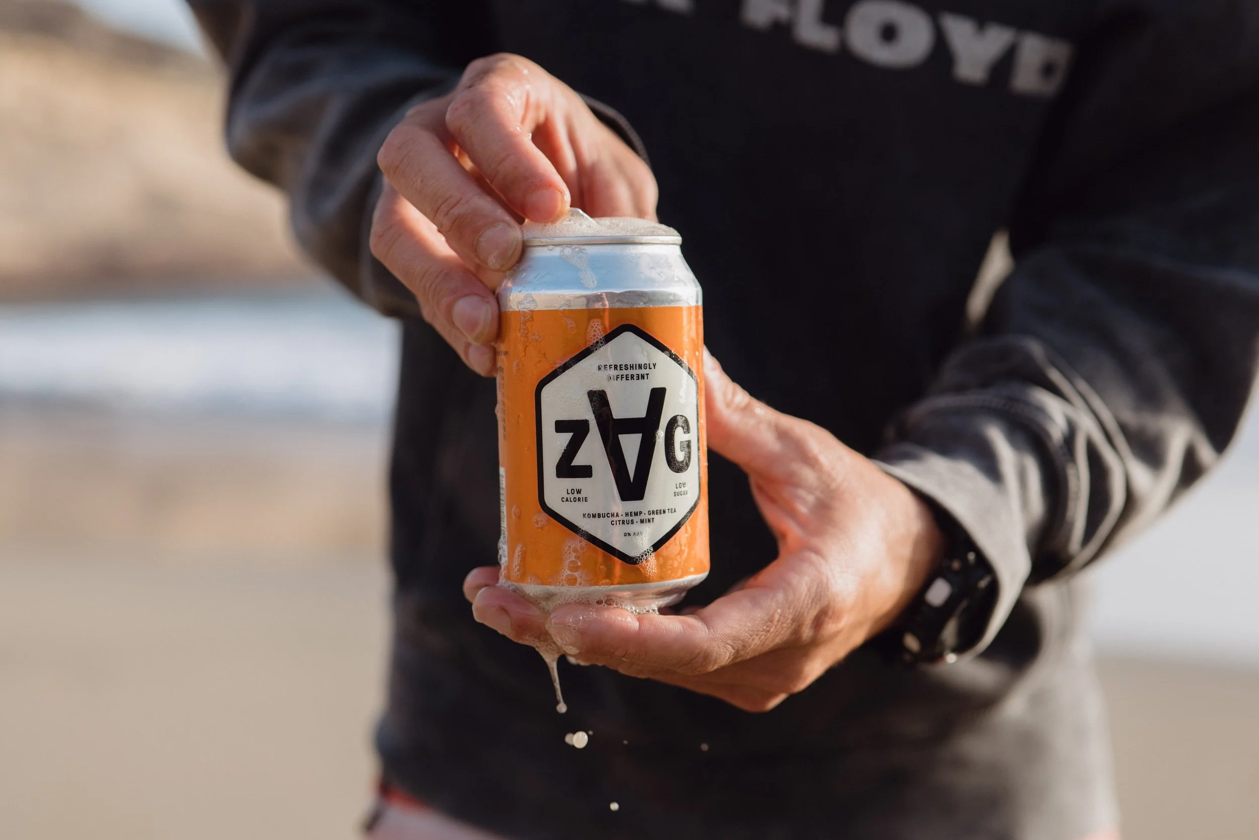 ZAG Drinks low-alcohol lifestyle photography Tenerife