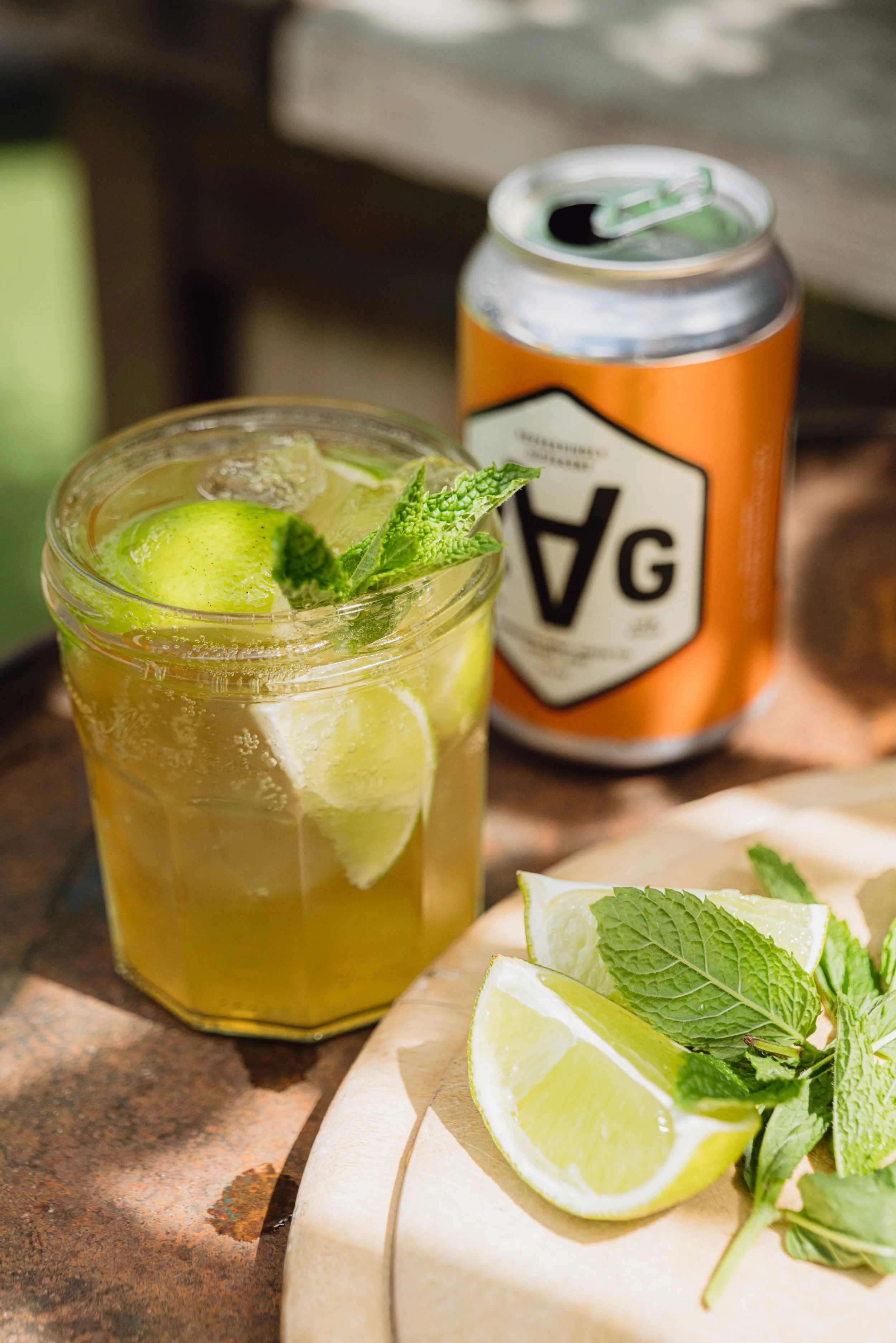 ZAG Drinks outdoor brand photography Southbank