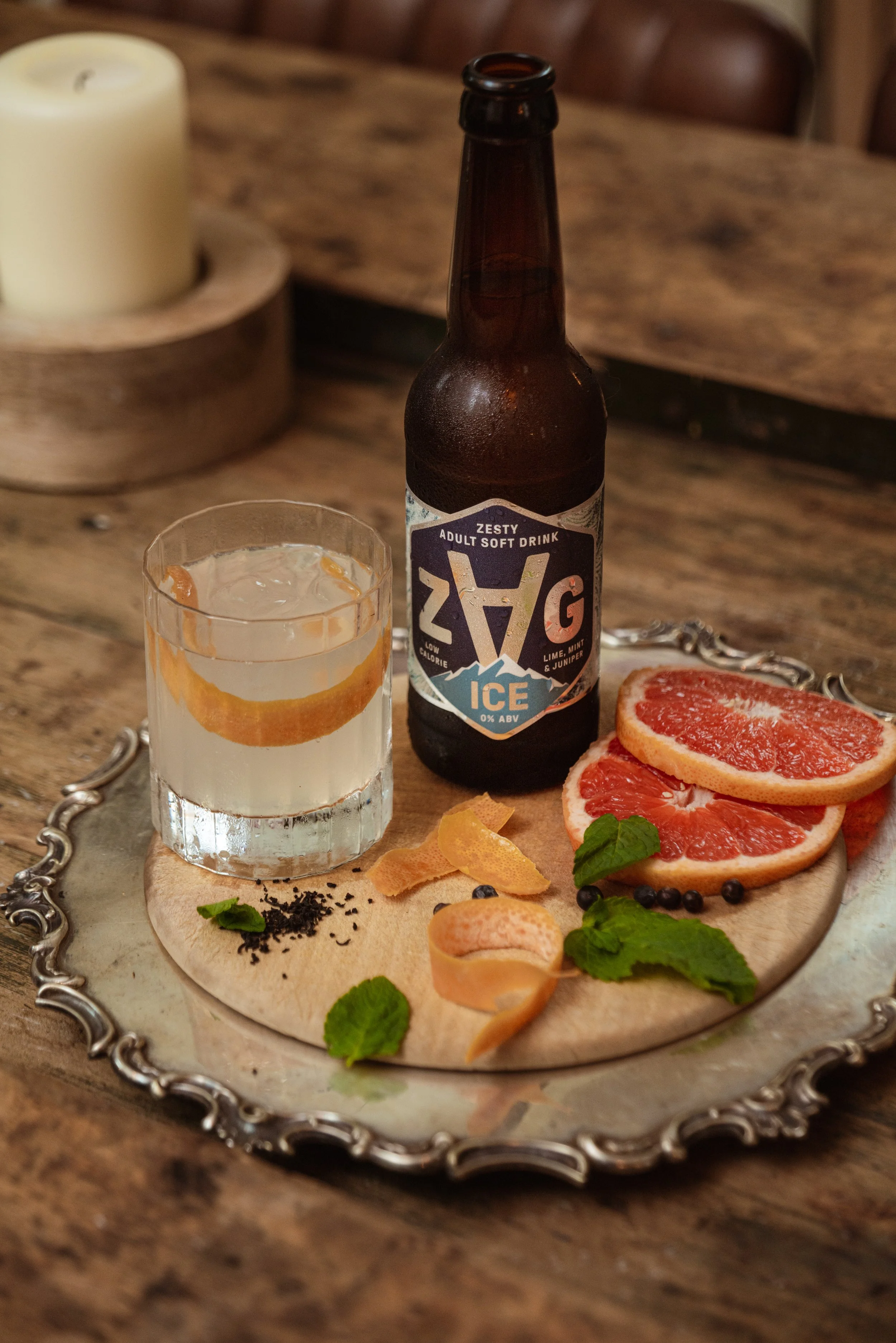 ZAG Drinks lifestyle campaign photography The Talbot